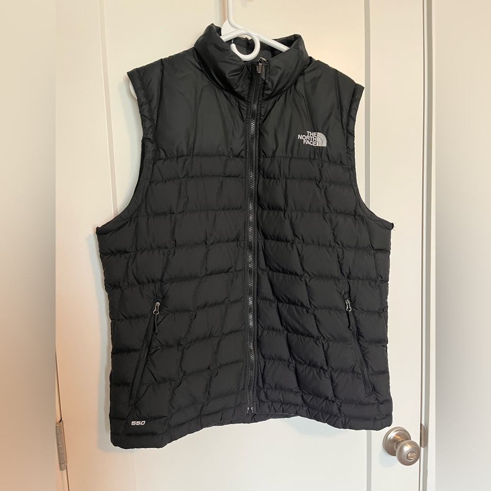The North Face Black Quilted Vest